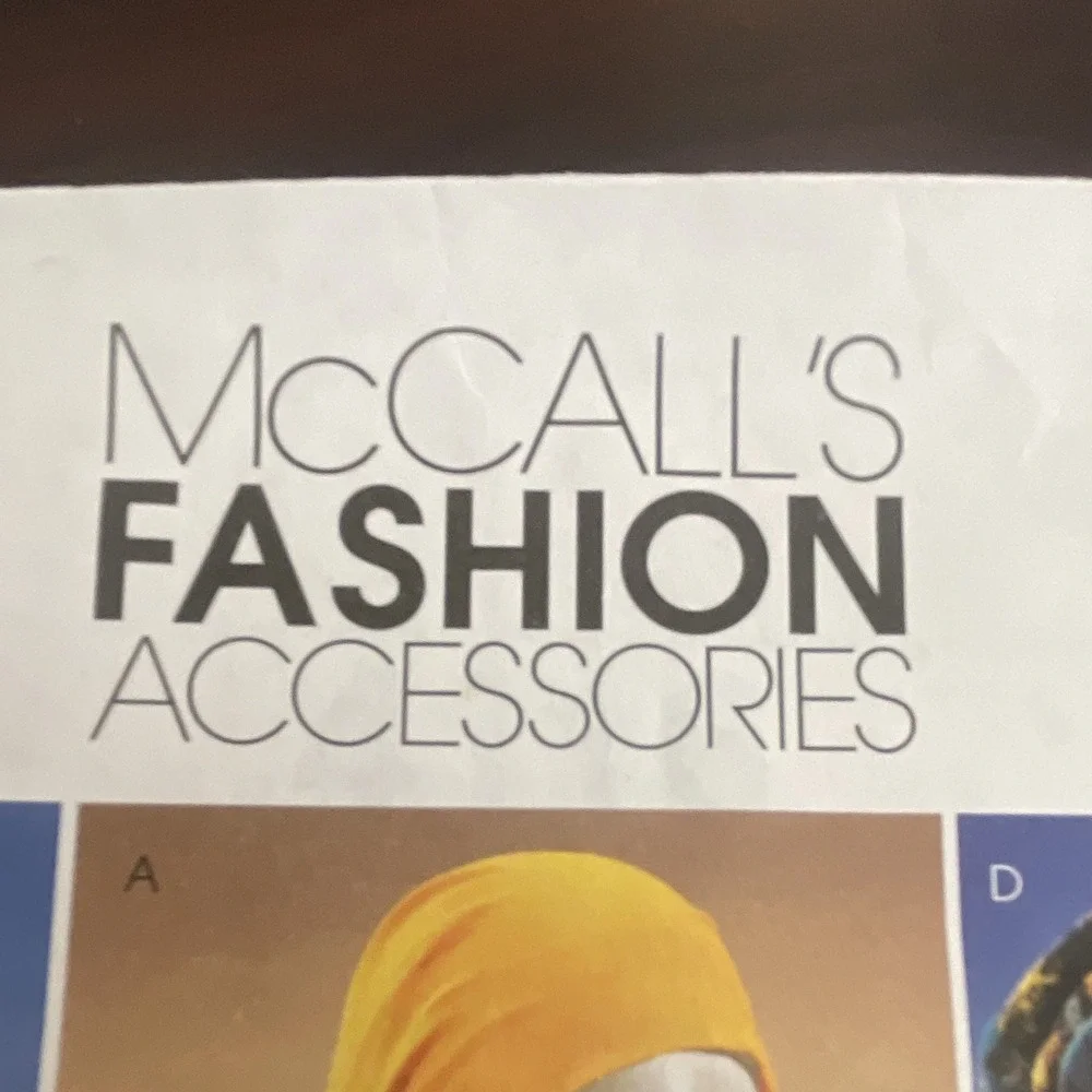McCall's 4116 Sewing Pattern Turban Headwrap Hat Uncut All‎ Sizes S-M-L 2003